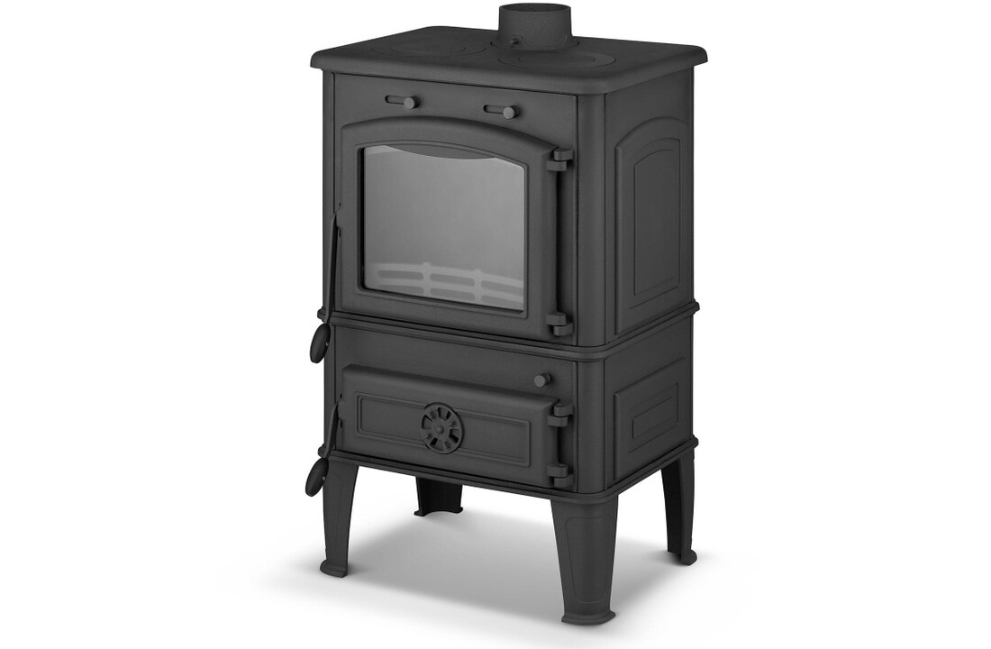 Gietijzeren Kachel FERGUSS LUX / MAGMA 10,2 kW Eko Projekt 2022