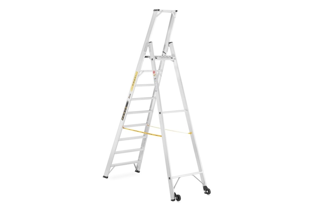 ALOSS montageladder 9309 – Werkhoogte 3,90 m – 1x9 treden