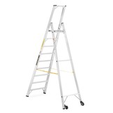 ALOSS montageladder 9309 – Werkhoogte 3,90 m – 1x9 treden