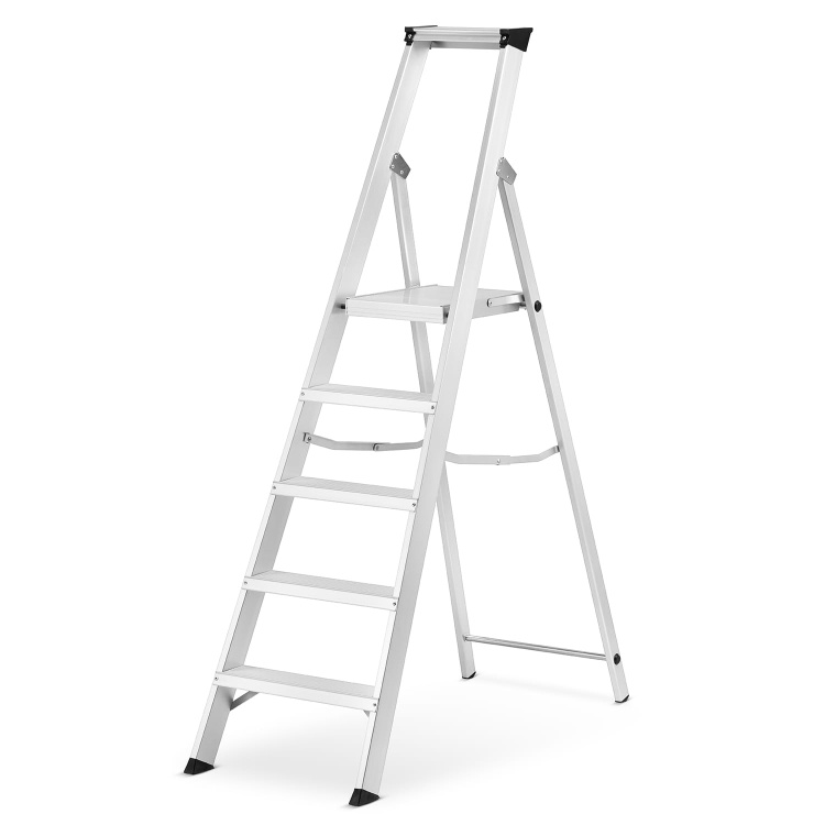 HIGHER ALU 5 Aluminium klapladder 5-traps werkhogte 3,06m