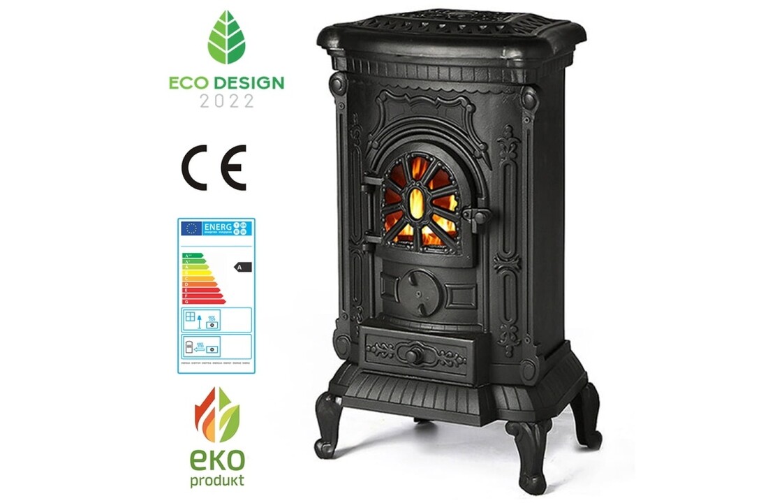 KAWMET P9 Gietijzeren Kachel 8 kW EkoProjekt 2022