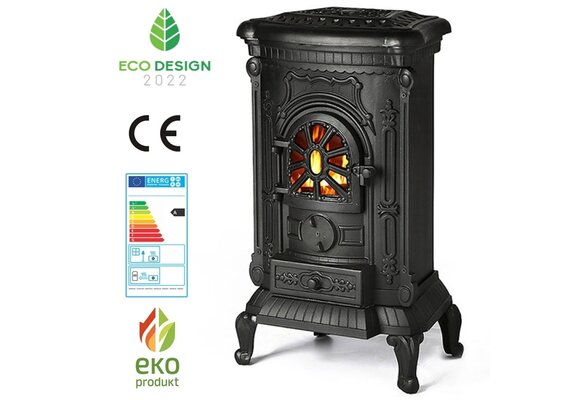 KAWMET P9 Gietijzeren Kachel 8 kW EkoProjekt 2022