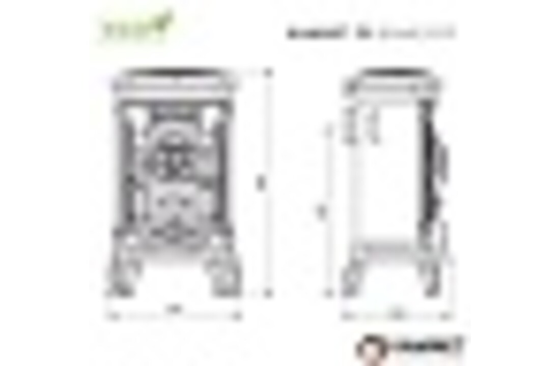 KAWMET P9 Gietijzeren Kachel 8 kW EkoProjekt 2022