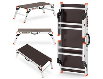 HIGHER Werkplatform Aluminium Opvouwbaar 2,36m