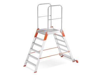 ALOSS Magazijnwerkplatform 9706 (5 treden + platform)