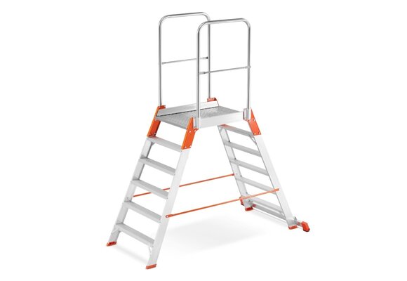 ALOSS Magazijnwerkplatform 9706 (5 treden + platform)