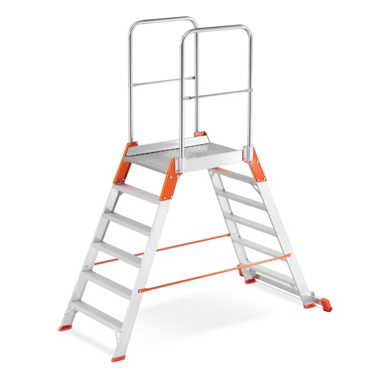 ALOSS Magazijnwerkplatform 9706 (5 treden + platform)