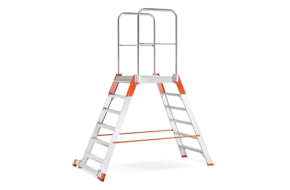 ALOSS Magazijnwerkplatform 9706 (5 treden + platform)