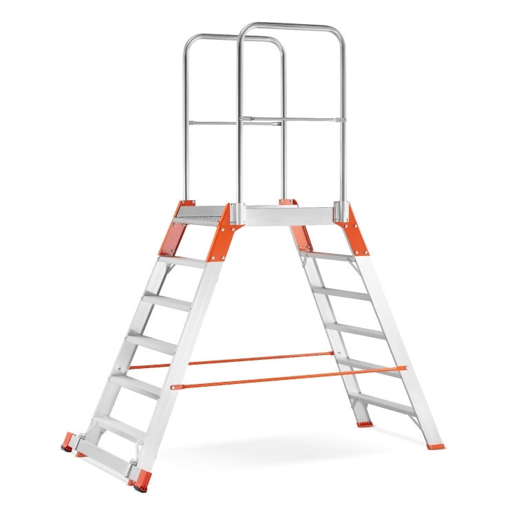 ALOSS Magazijnwerkplatform 9706 (5 treden + platform)