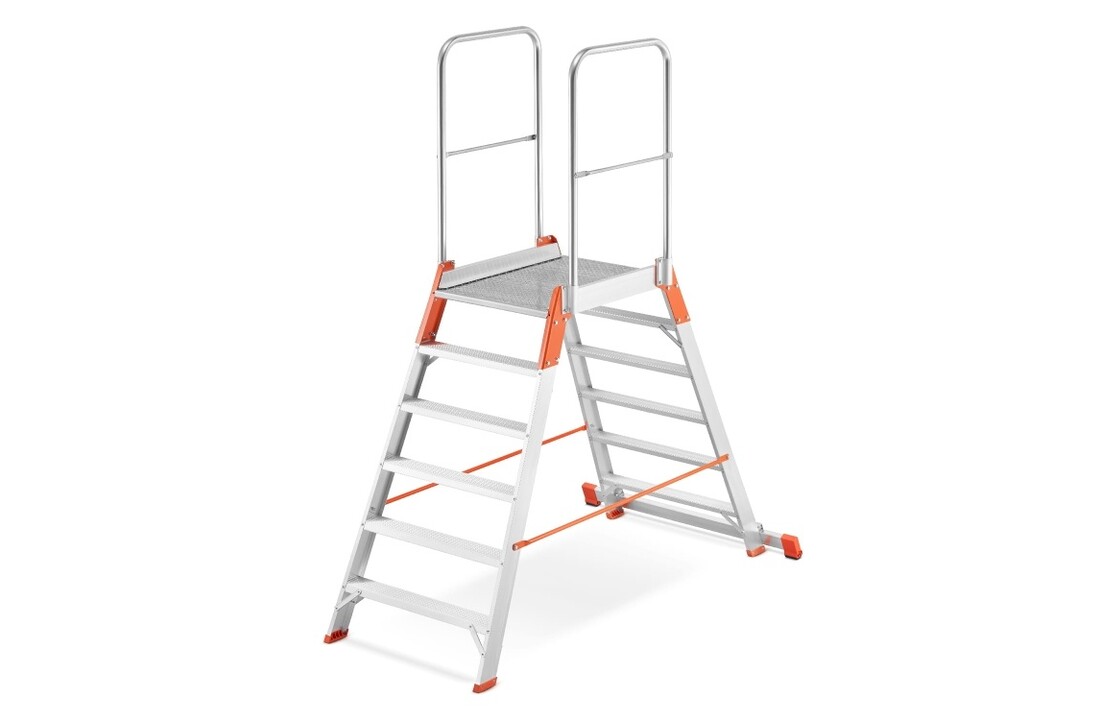 ALOSS Magazijnwerkplatform 9706 (5 treden + platform)