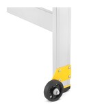 Wielen voor bordestrap - 2 stuks - Ø80 mm - met lagers