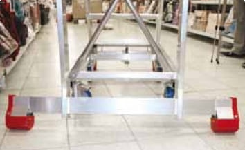 Faraone Magazijnladder op wielen 250/SMLT