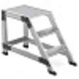 Magazijnladder HIGHER 83PRO, aluminium, 3 treden