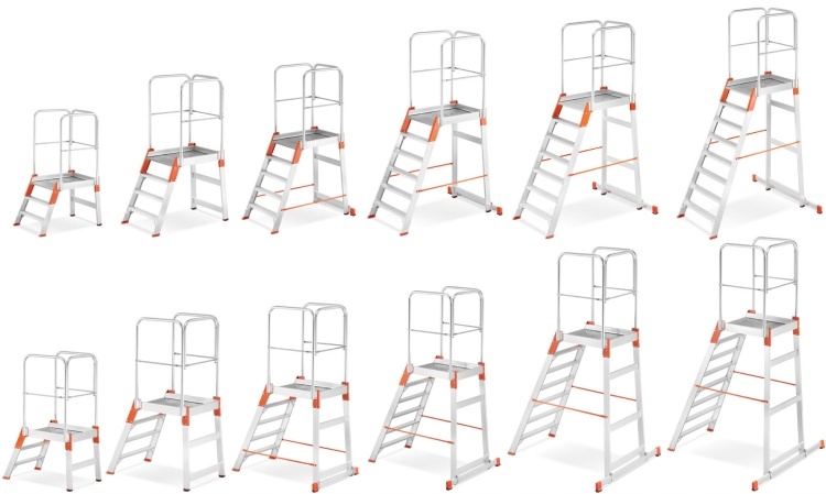 ALOSS 9504 Werkplatform - Werkhoogte 2,87 m