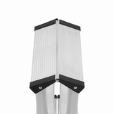 Huishoudtrap - 2x 6 treden - aluminium - 3,30 m werkhoogte