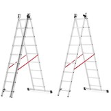 HIGHER 3x9 Aluminium Universele Ladder + GRATIS Haak