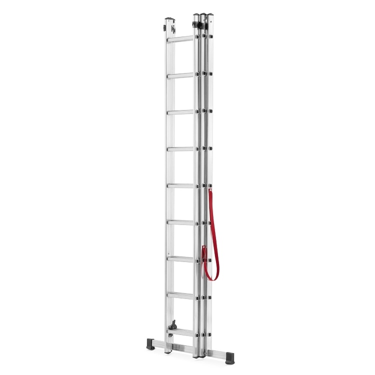 HIGHER 3x9 Aluminium Universele Ladder + GRATIS Haak