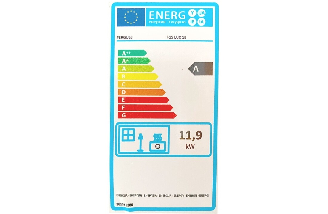 FERGUSS FGS LUX 18 Inzetkachel - 11,9 kW - EkoProjekt 2022