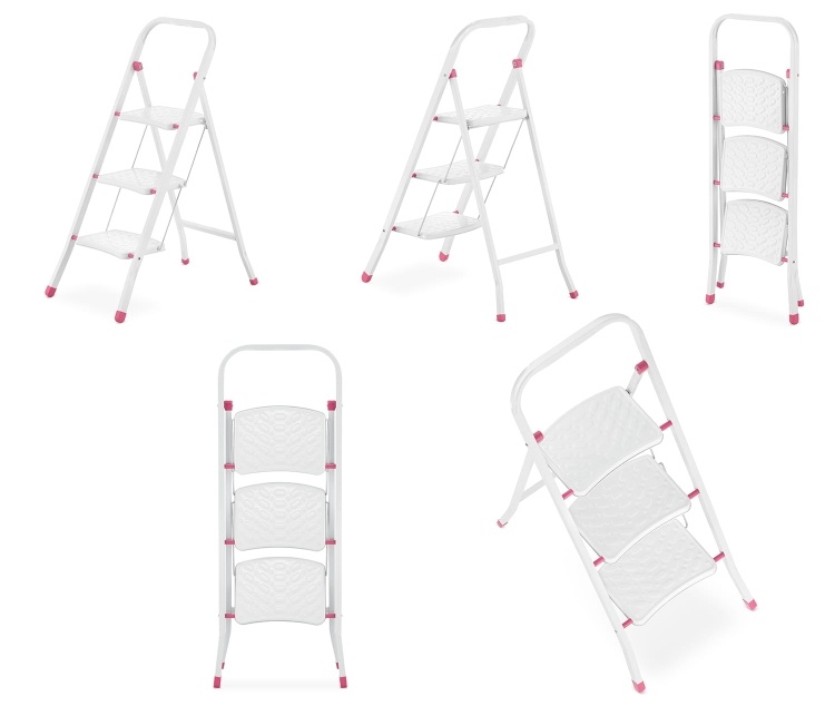 Opvouwbare huisladder HIGHER 3-treden