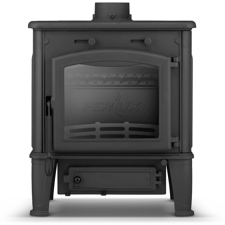Houtkachel - 10,8 kW - gietijzer - kookplaat - Eco Design