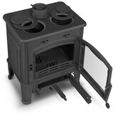 Houtkachel - 10,8 kW - gietijzer - kookplaat - Eco Design