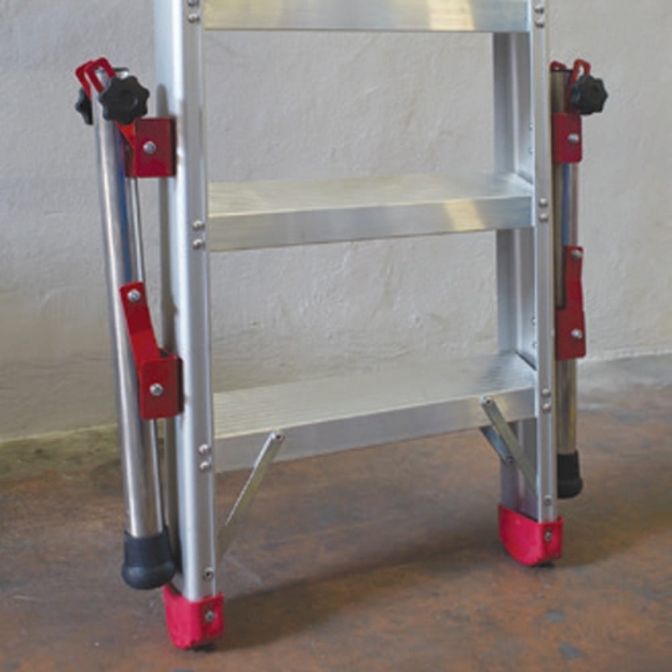 FARAONE Sella Aluminium Ladder 17 Treden