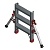 FARAONE Sella Aluminium Ladder 17 Treden