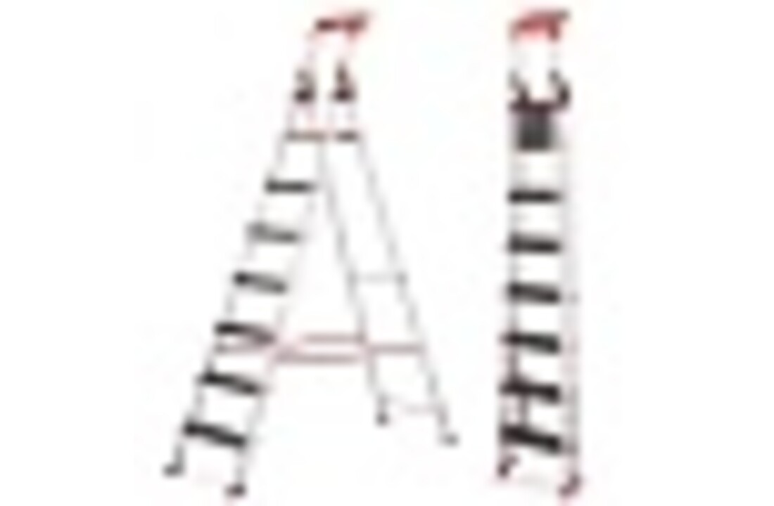 HIGHER ALU 7 Aluminium Werkplaatsladder - 7 Treden