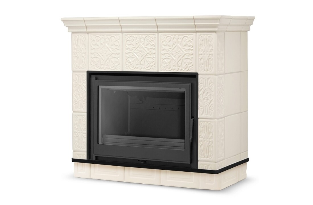 MALLORCA Keramische Kachel met gietijzeren inzetstuk - HIGHER