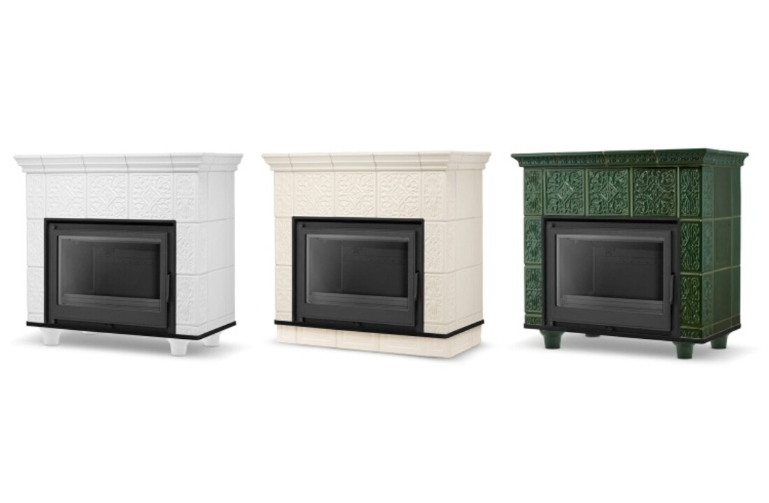 MALLORCA Keramische Kachel met gietijzeren inzetstuk - HIGHER