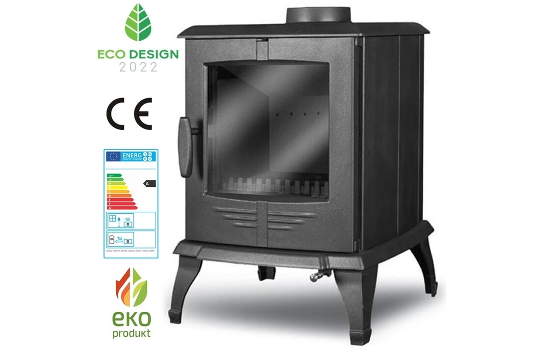 KAWMET P8 Gietijzeren Kachel 7,9 kW EkoProjekt 2022