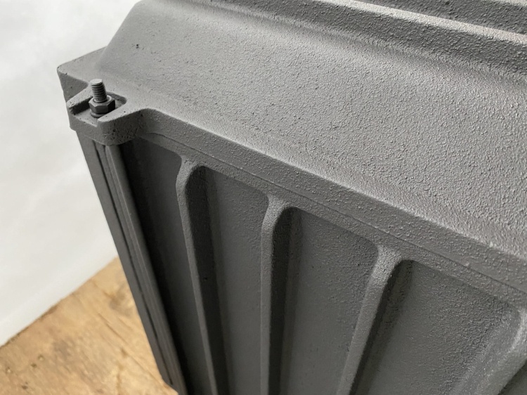 Inbouwhaard - gietijzeren houtkachel - 11,9 kW - zwart