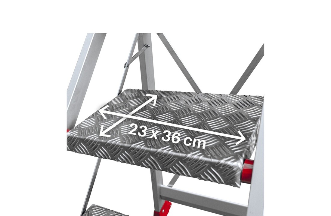 Faraone SGP04.P.17 Magazijnladder / Trapladder - 2,98 m