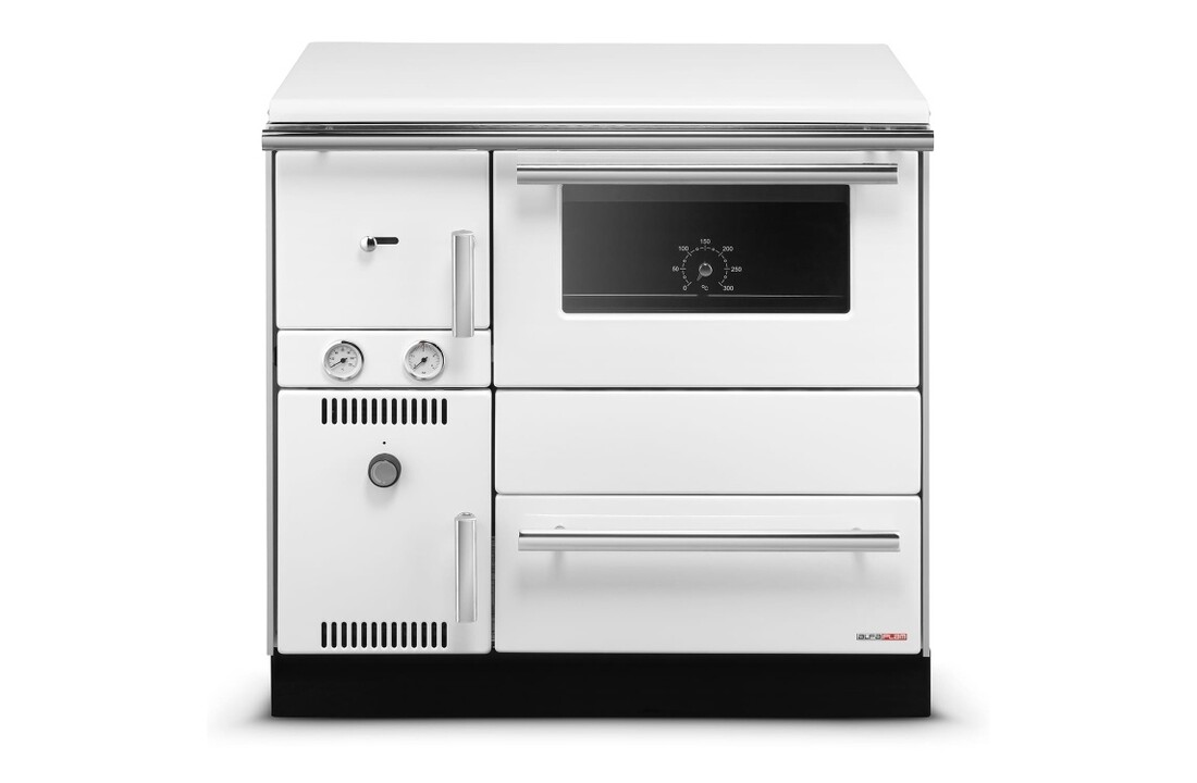 ALFA TERM 20 Kolenkachel Wit met Watermantel - 22.9 kW