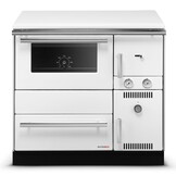 ALFA TERM 20 Kolenkachel Wit met Watermantel - 22.9 kW