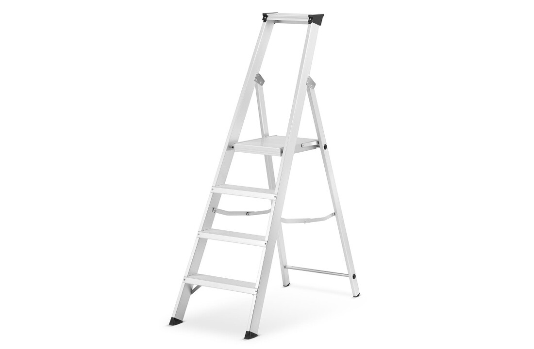 HIGHER ALU 4 Aluminium trap - 4 treden - 150 kg