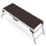Werkplatform 125x45 cm - aluminium - 2,48 m - max. 150 kg