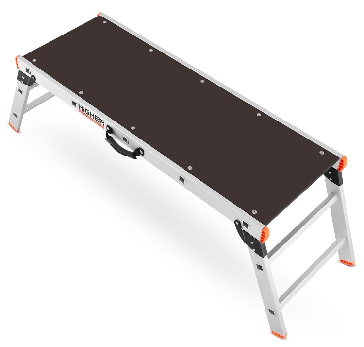 HIGHER Werkplatform aluminium inklapbaar 2,48m
