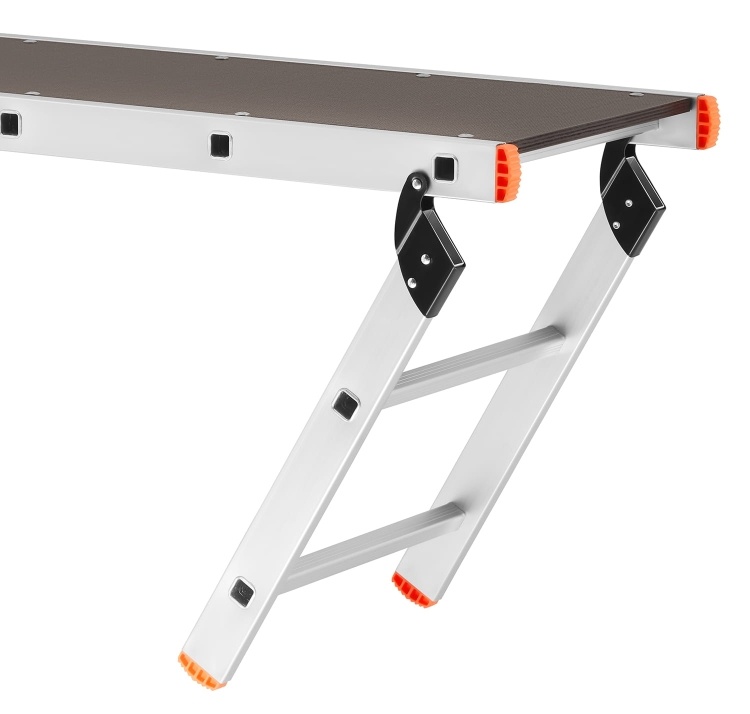 HIGHER Werkplatform aluminium inklapbaar 2,48m