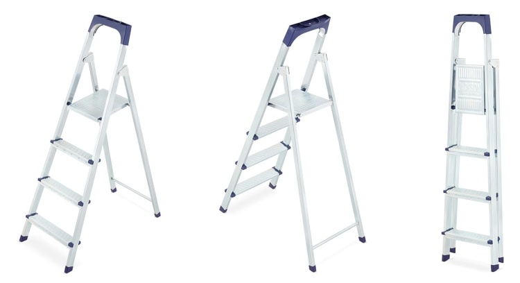 HIGHER S11 huishoudladder 4 treden
