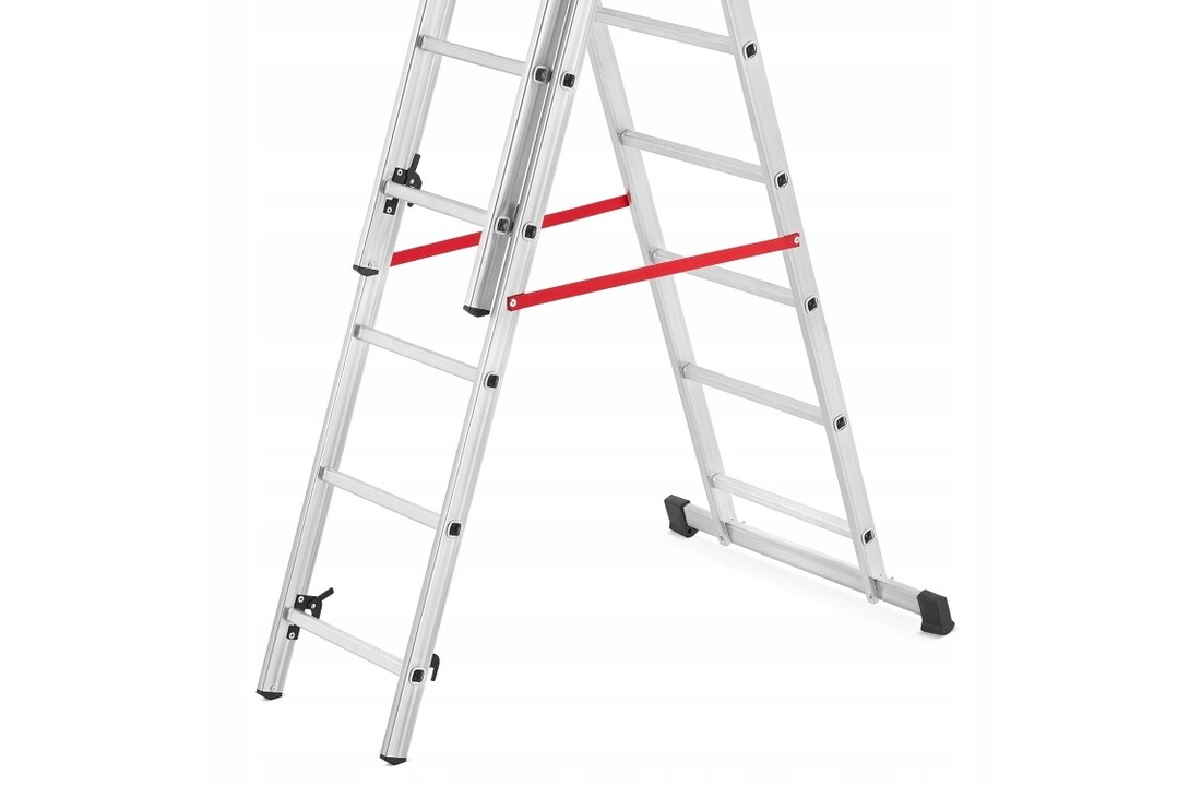 Universele Aluminium Ladder 3x7 HIGHER Eco + Tas
