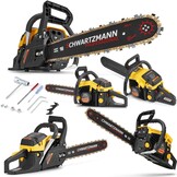 SchwartZmann Benzine Kettingzaag 5.8 PK - Euro 5 - TUV Gecertificeerd