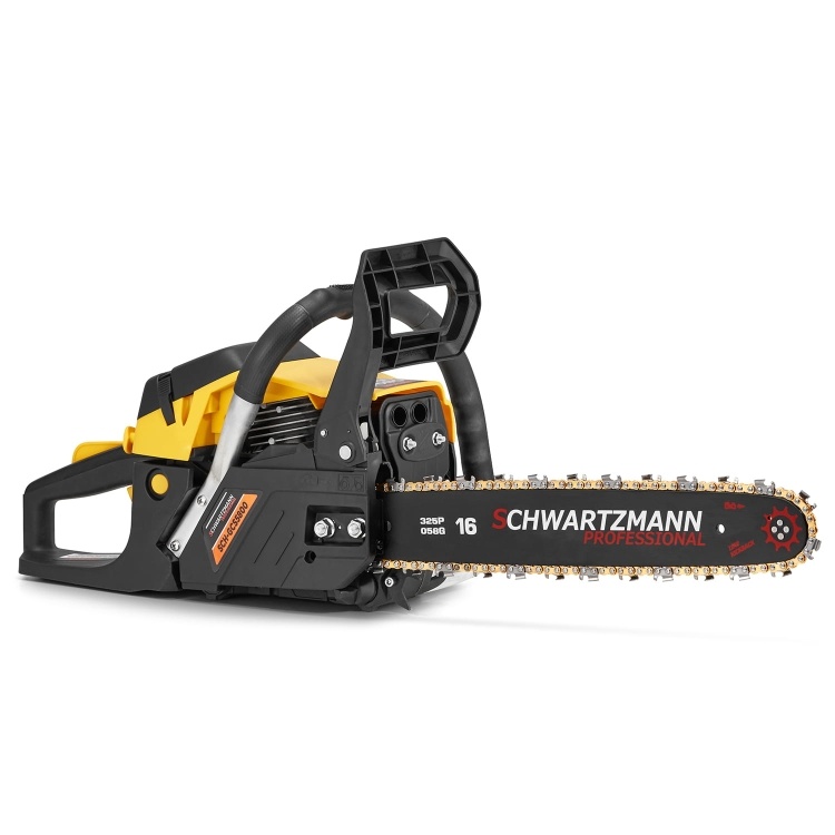 SchwartZmann Benzine Kettingzaag 5.8 PK - Euro 5 - TUV Gecertificeerd