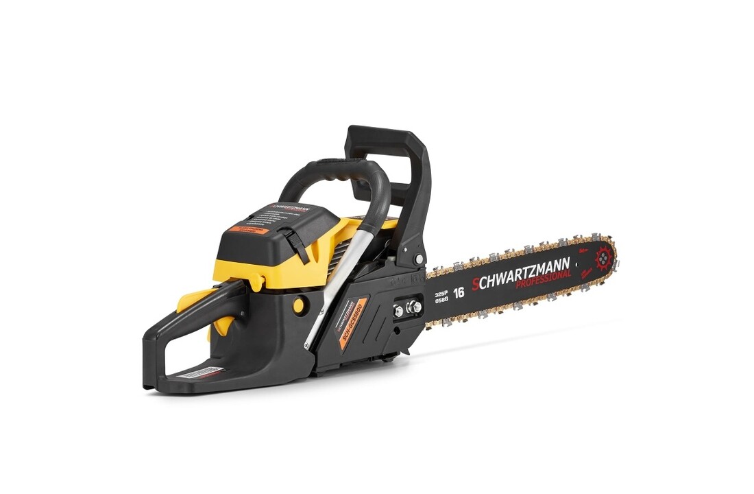 SchwartZmann Benzine Kettingzaag 5.8 PK - Euro 5 - TUV Gecertificeerd