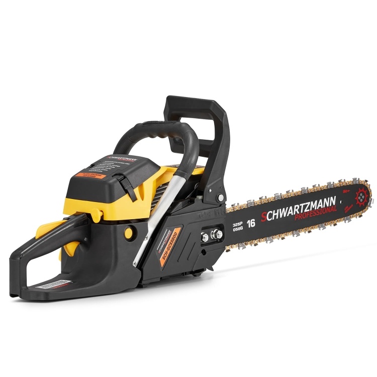 SchwartZmann Benzine Kettingzaag 5.8 PK - Euro 5 - TUV Gecertificeerd