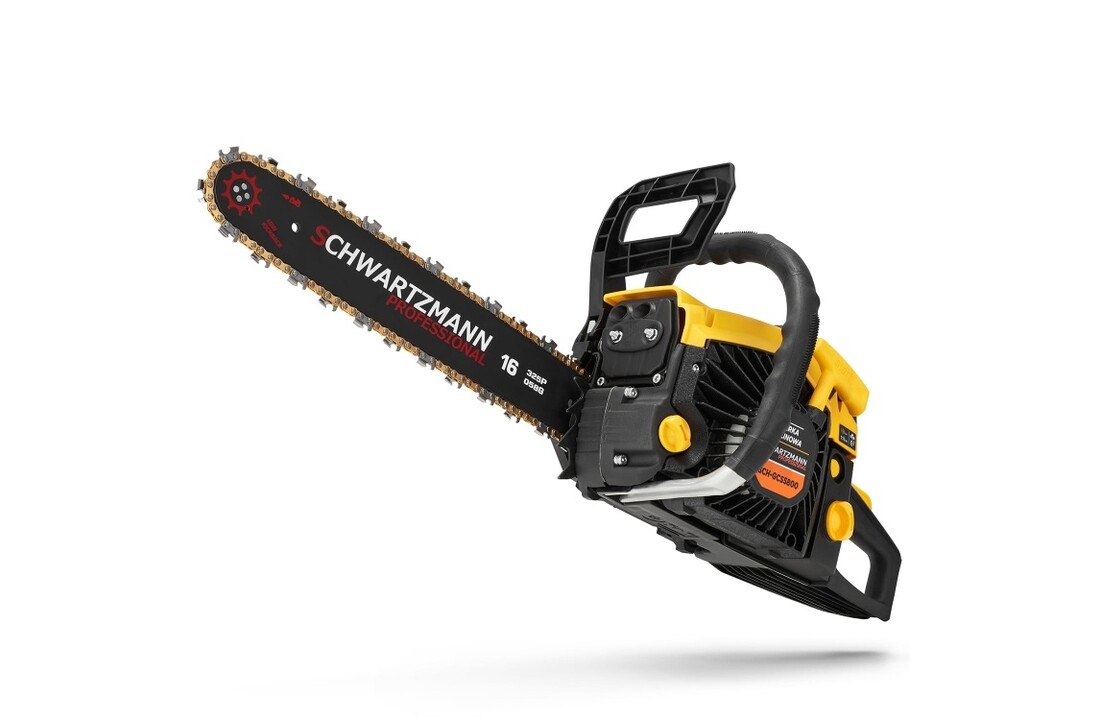 SchwartZmann Benzine Kettingzaag 5.8 PK - Euro 5 - TUV Gecertificeerd