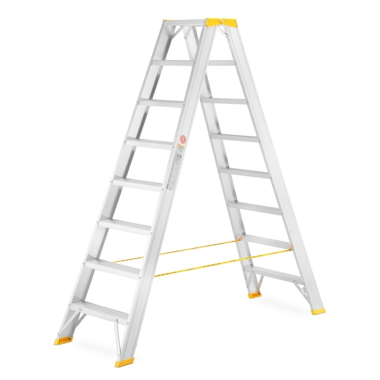 ALOSS Montage ladder dubbelzijdig 9408 - Werkhoogte 3,70 m