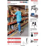 Aluminium trapladder FARAONE SGA03 - 3 treden