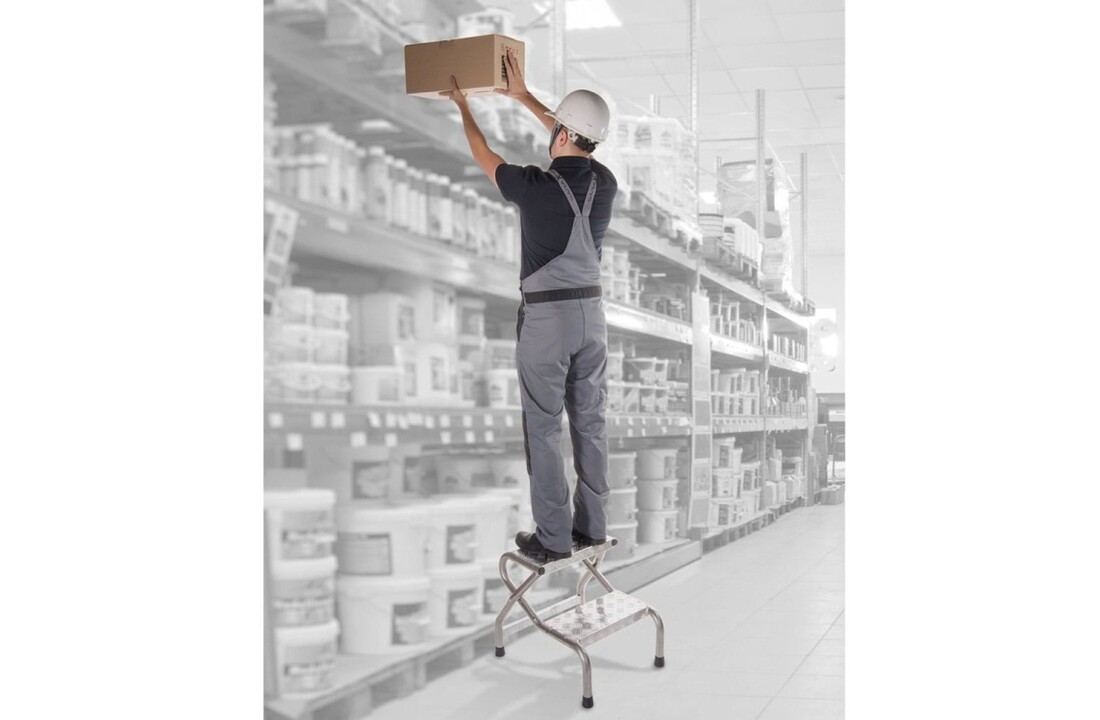 Aluminium trapladder FARAONE SGA03 - 3 treden