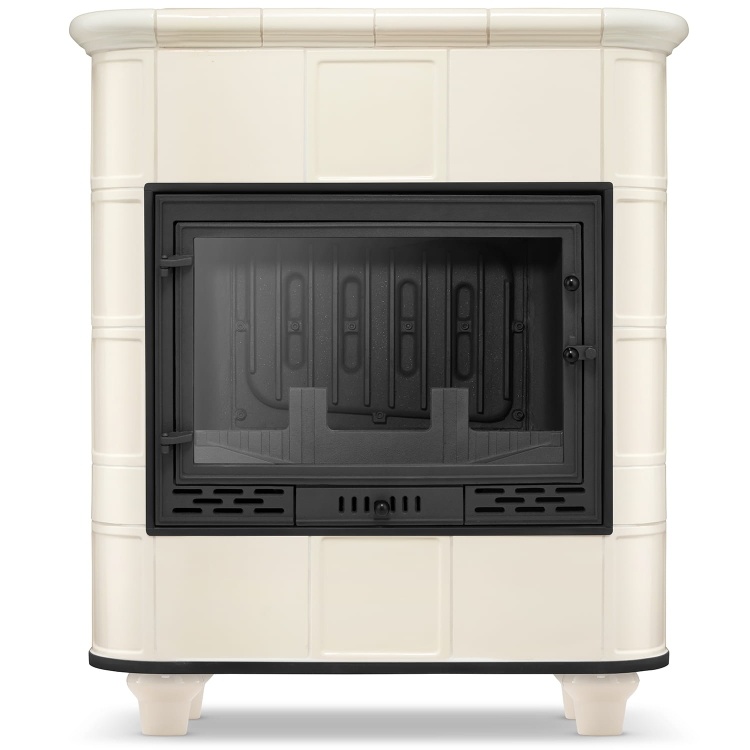 CV houtkachel met watermantel - 16.2kW - Torbsberg - beige